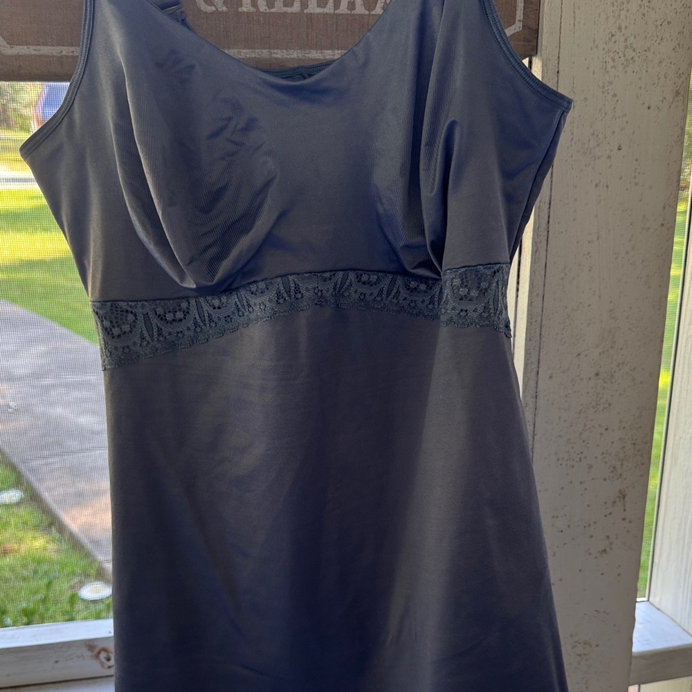 Elegant Blue Sleeveless top